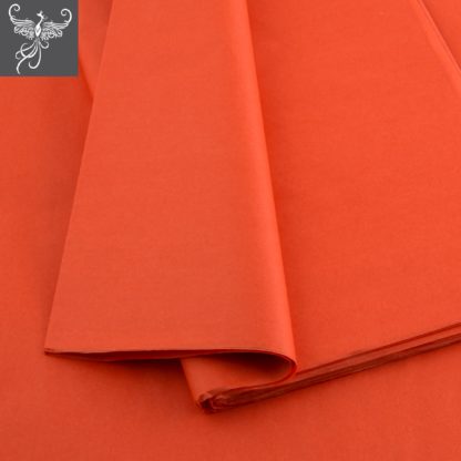 Silk paper orange