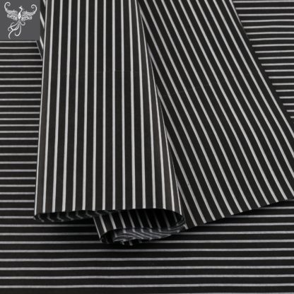 Tissue paper stripes black and white